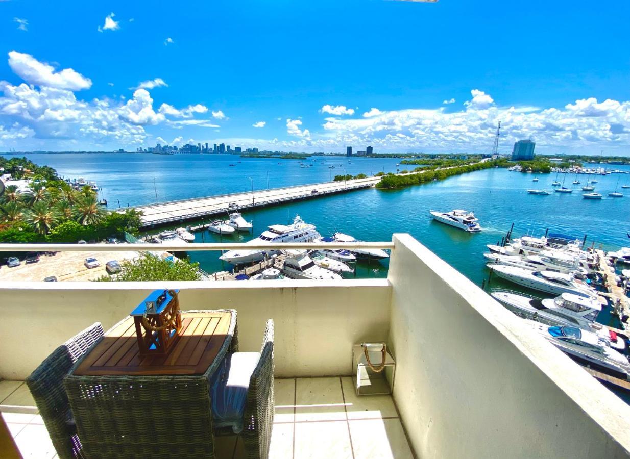 Premium Modern Waterfront Apartment With Miami Skyline View On The Bay 5 Mins Drive To Miami Beach With Free Parking Esterno foto